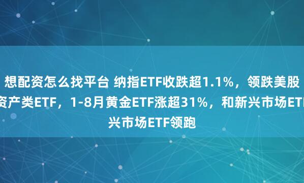 想配资怎么找平台 纳指ETF收跌超1.1%，领跌美股大类资产类ETF，1-8月黄金ETF涨超31%，和新兴市场ETF领跑